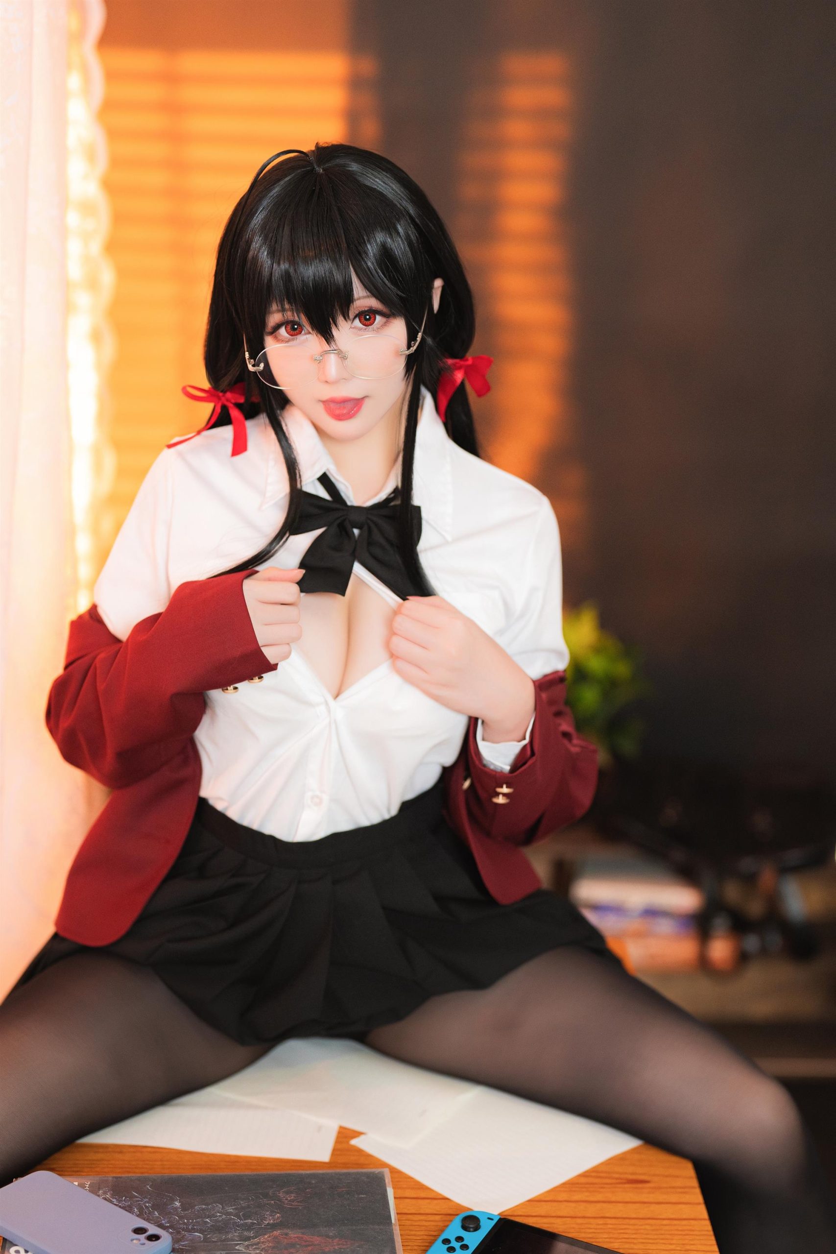 Cosplay 星之迟迟 JK大凤 [58P]