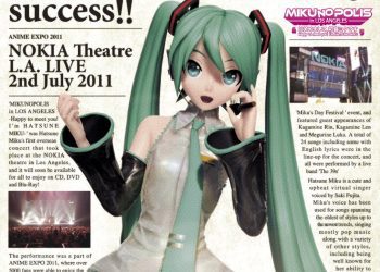 [TV-SHOW] 初音ミクx鏡音リン – MIKUNOPOLIS in LOS ANGELES “はじめまして、初音ミクです” (2011.12.21) (BDMV)