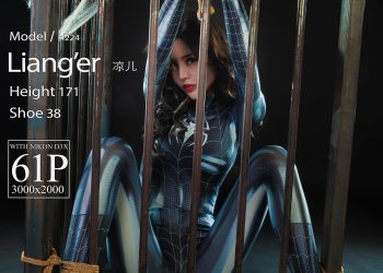 Ligui 丽柜 2023.02.24 蜘蛛女坠落 凉儿 [62P]